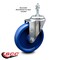Service Caster 5 Inch Solid Polyurethane Wheel Swivel 3/8 Inch Threaded Stem Caster SCC SCC-TS20S514-SPUS-381615 - alternate 4